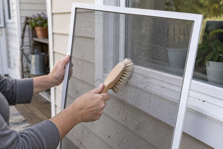 Window Screen Cleaning